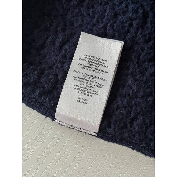 Polo Ralph Lauren Curly Sherpa Cotton Fleece Pullover - Picture 7 of 7